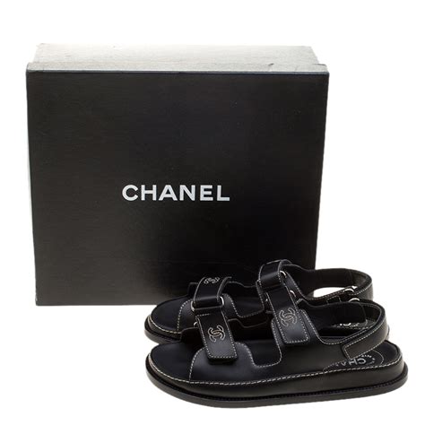 chanel velcro sandles|Chanel Velcro sandals price.